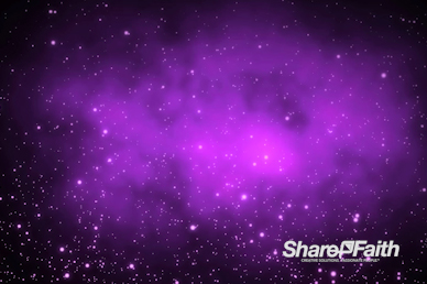 Purple Rising Snow Christmas Motion Graphic
