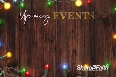 Home for the Holidays Announcements Motion Graphic