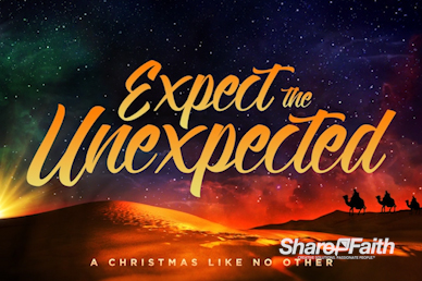 Expect the Unexpected Christmas Motion Loop