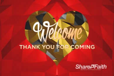 Create In Me A Pure Heart Welcome Church Motion Graphic