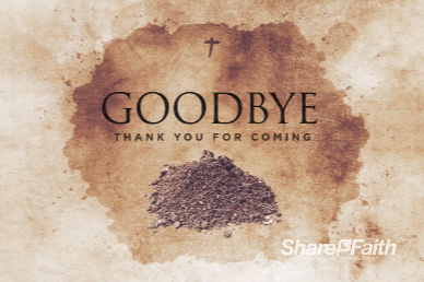 Lent Season Goodbye Church Motion Graphic