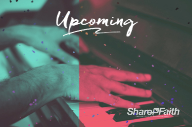 Sing to the Lord A New Song Announcements Church Motion Graphic