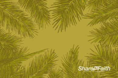 Palm Sunday Worship Motion Background