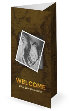 Filled With Compassion International Missions Trifold Bulletin