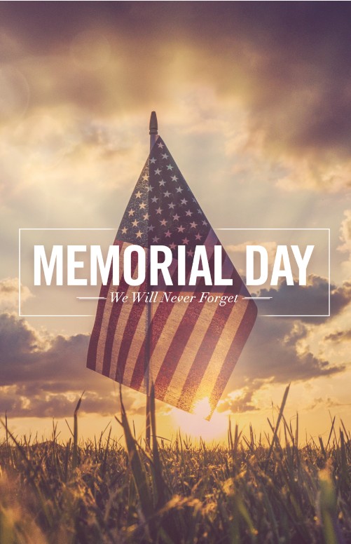Memorial Day Weekend Church Bulletin