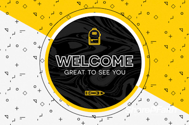 Back To School Welcome Bumper Video
