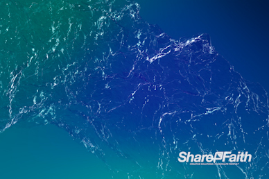 Water Stream Worship Motion Graphic