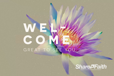 Generosity Sermon Series Welcome Motion Graphic