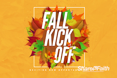 Church Fall Kickoff Motion Graphic