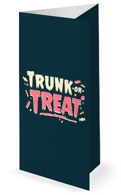 Trunk Or Treat Harvest Festival Church Tri Fold Bulletin