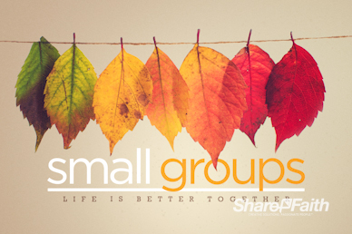 Small Groups Church Motion Graphic