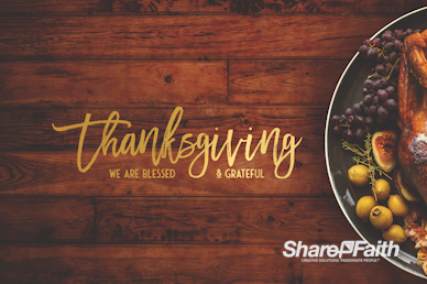 Prayer for Thanksgiving Motion Graphic