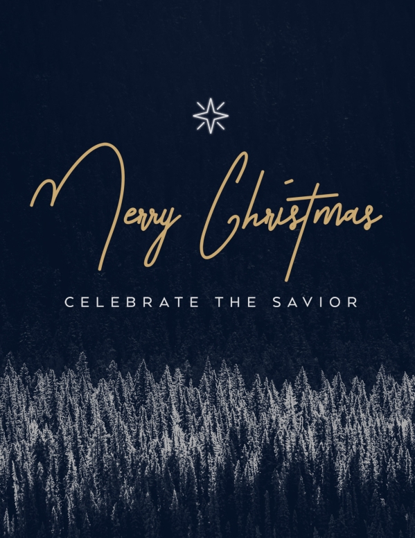 Winter Christmas Flyer Template