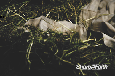 Christmas Manger Nativity Worship Video
