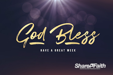 Open Hands Tithing Church Goodbye Motion Graphic