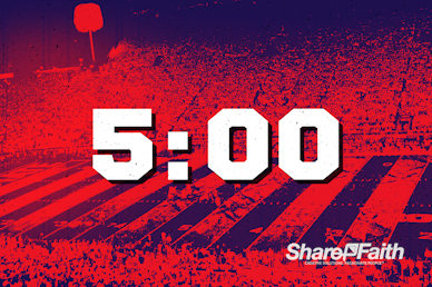 Super Sunday Football Church Countdown Timer
