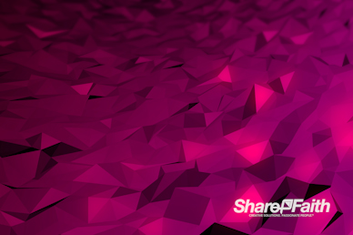 Polygon Floor Motion Worship Background