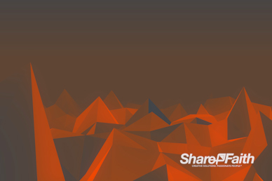 Jagged Polygon Worship Motion Background