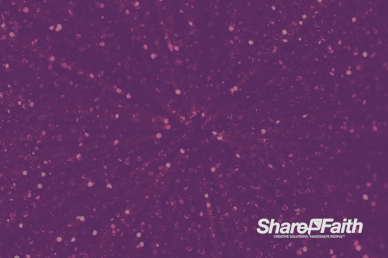 Shimmering Glitter Worship Video Background