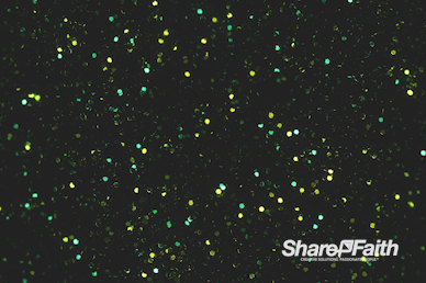 Falling Glitter Worship Video Background