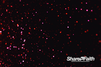 Glitter Sparks Worship Video Background