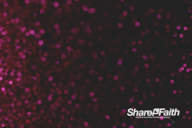 Glitter Shimmer Worship Video Loop