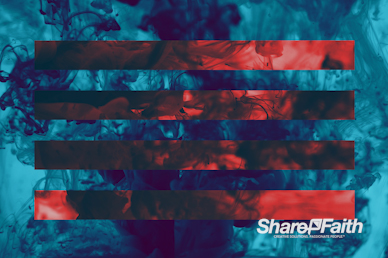 Dual Color Ink Stripe Worship Video Background