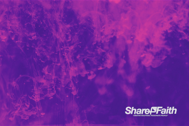 Purple Ink Worship Motion Background