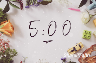 Celebrating Mother's Day Church Countdown Timer