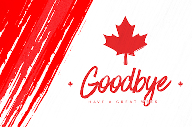Canada Day Goodbye Motion Graphic
