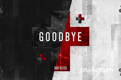 Words of Life John 3:16 Goodbye Motion Graphic