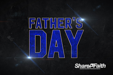Cinematic Father's Day Church Motion Loop