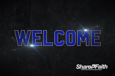 Cinematic Welcome Church Motion Loop