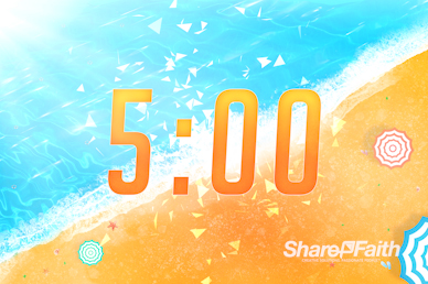 Church Summer Camp Beach Countdown Video