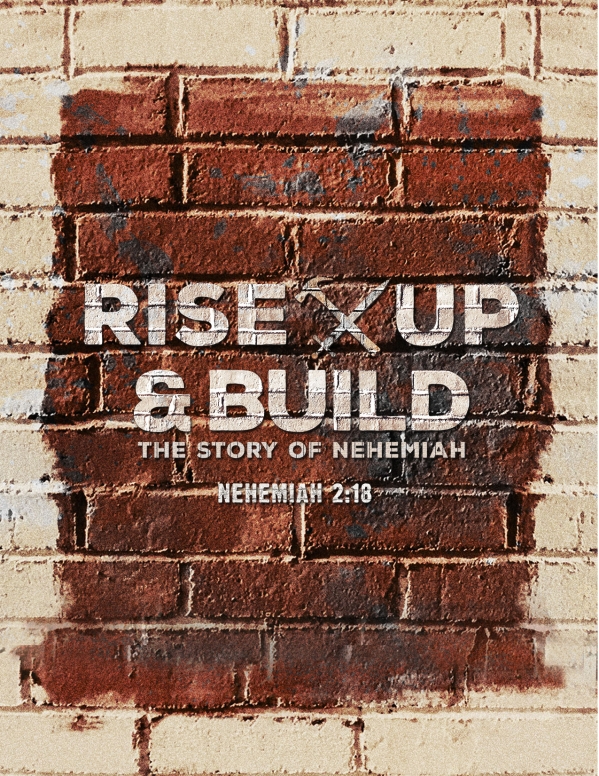 Rise Up And Build Church Flyer Template