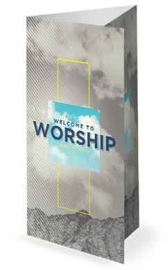 Men's Group Bible Study Trifold Bulletin