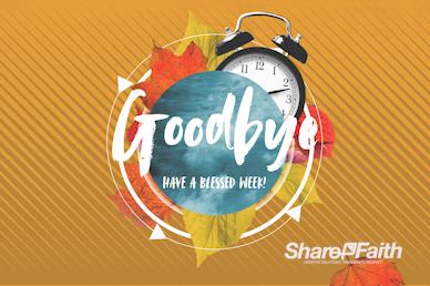 Fall Back Service Goodbye Bumper Video