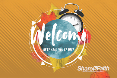 Fall Back Service Welcome Bumper Video