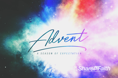 Advent Christmas Church Service Video Loop