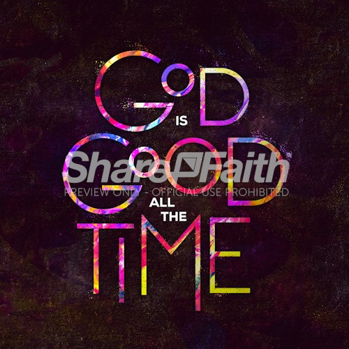 God Is Good Social Media Graphic