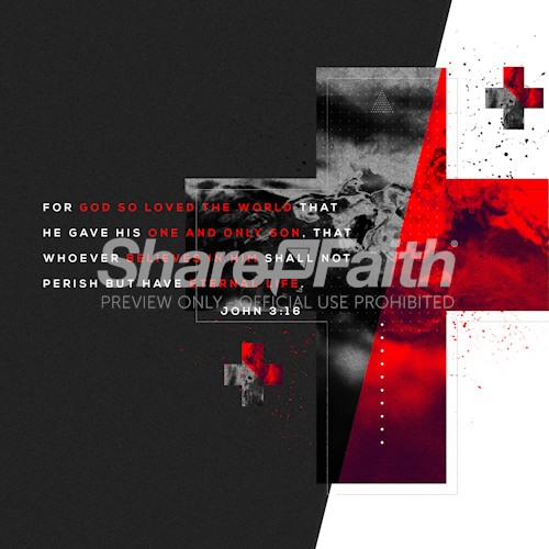 John 3:16 Social Media Graphic