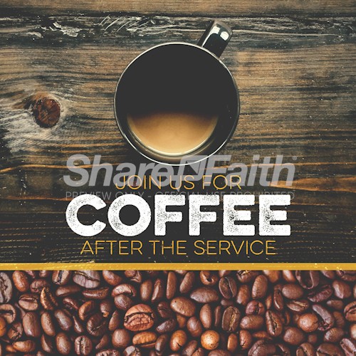 Coffee Church Social Media Image