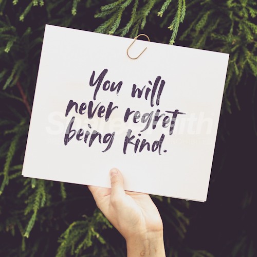 Be Kind Social Media Graphic