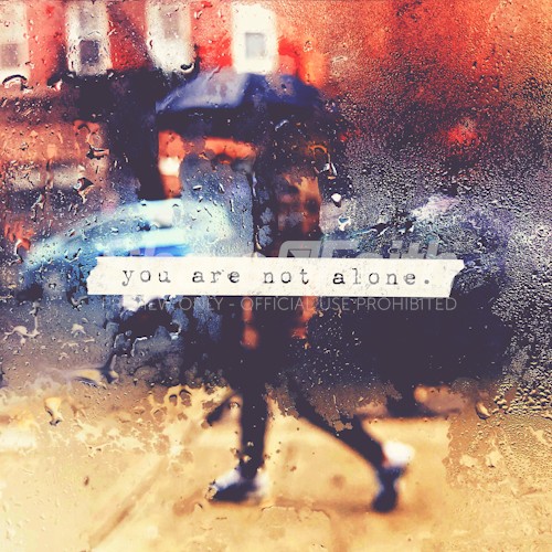 You Are Not Alone Social Media Graphic