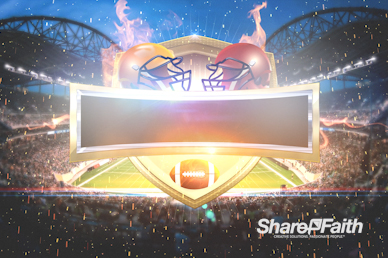 Super Sunday Stadium Motion Background