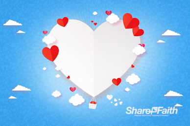 Love Is In The Air Valentine's Day Video Background