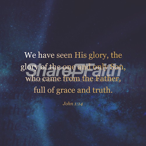 John 1:14 Church Social Media Image