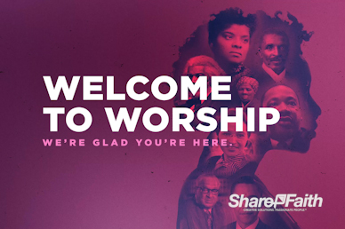 Black History Month Church Service Welcome Video