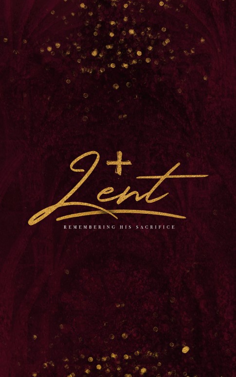 Ash Wednesday Season Of Lent Bulletin Cover