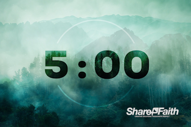 Prayer Service Church Countdown Video